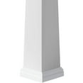 thumbnail image 4 of Ekena Millwork 20"W x 05'H Craftsman Classic Square Tapered, Smooth Column, Tuscan Capital & Tuscan Base, 4 of 6