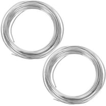 OFFIGAM 2pcs Soft Crafting Wire Metal Wire Silver Sculpting Wire Clay for DIY Enthusiasts Activities