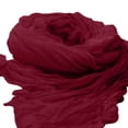 thumbnail image 6 of Hkoxplj Soft Cotton Blend Crinkle Scarf Lightweight Fashion Shawl Wrap for Women Men Summer Travel Head Scarf Versatile Breathable Solid Color Scarf Perfect for Outdoor and Daily Wear, 6 of 7