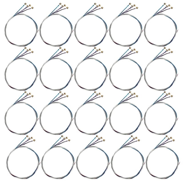 80Unids Un Conjunto de Violin Cuerdas E-A-D-G Base Acero + Niquel Herida Exquisito de Cuerda El Instrumento Musical Piezas Accesorios
