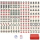 thumbnail image 1 of 1 Set Mini Mahjong Game Portable Travel Mahjong Set Classic Gathering Party Game, 1 of 3