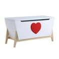 thumbnail image 1 of ACME Padma Youth Chest in White & Red, 1 of 6