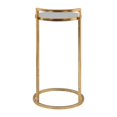 thumbnail image 3 of Uttermost Cailin Iron Glass and MDF Wood Accent Table in Gold Leaf, 3 of 6