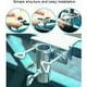 thumbnail image 3 of Soporte para sombrilla de patio que ahorra espacio, soporte ajustable flexible de acero resistente, superficie galvanizada para barandilla, diseño antivibración para un sombreado óptimo en balcones, 3 of 5