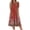 Vermilion, variant on Fashion A-Line Dress for Women CIENVNSTG Flowy Summer Dress Perfect for Casual Outings or Parties