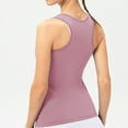 thumbnail image 4 of Women's Solid Color Yoga Vest Sports Quick Drying Vest, 4 of 4