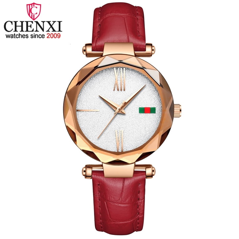 CHENXI New Womens Watches Top Brand Luxury Leather  display picture 1