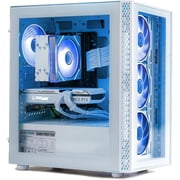 Phantom 2.0 - Prebuilt Gaming PC Desktop Computer - RTX 3050 - Intel i7 Xeon 3.5GHz - 16GB RAM - 512GB M.2 SSD WiFi/BT, Win 11 - Gaming Computer Tower - Pre Built PC Gaming - (White)