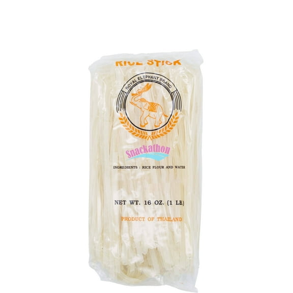 Snackathon Pad Thai Style Rice Stick Noodles, 5 mm Width, 16 oz