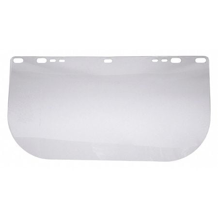 Sas Safety Standard Face Shield Jackson Safety F10 PETG Face Shield (29104), 8” x 15.5” Clear, Disposable Face Protection, 100 Shields / Case ()