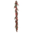 thumbnail image 4 of Christmas Wreath Artificial Flower Branch Red Berries Wreath Wall Hanging Front Door Wreaths for Xmas Party Indoor A, 4 of 8