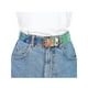 thumbnail image 4 of Cinturones de Cintura Transparentes Clear Waist Belts para Mujeres INSPIRE CHIC, Cinturón de Hebilla de Pin Grommet de Talla Grande para Jeans, Vestidos y Pantalones Cortos 22.83-39.37" Colorido, 4 of 4