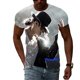 thumbnail image 1 of Camiseta con estampado 3D de Michael Jackson para hombre, camisa de cuello redondo de manga corta, ropa de calle Harajuku de gran tamaño, camisetas para niños, 1 of 4