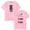 pink, variant on Peso Pluma Bear Doble PP Tshirt 2023 World Tour Merch Tee Women Men O-neck Short Sleeve Casual T-shirt