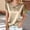 Beige(New), variant on PNTUTB Summer Women's Fashion Solid Color V Neck Mesh Rhinestone Embellished Bubble Sleeve Casual T Shirt
