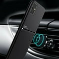 thumbnail image 2 of Slim Leather Magnetic Texture Slim Matte Back Phone Cove Cases For Samsung Galaxy S21 Plus (Green), 2 of 7