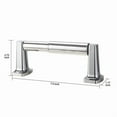thumbnail image 5 of Wall Mounted Toilet Paper Holder Chrome Finish Zinc Alloy Easy Change Design New, 5 of 6
