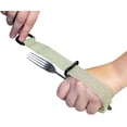 thumbnail image 3 of Rehabilitation Advantage Adaptive Utensil Holder Block – Adjustable Universal Cuff Strap for Tremors, Arthritis, Parkinson’s, Stroke & Weak Grip – Fits Hands up to 3 Inches Wide– Ideal for Elderly &, 3 of 5