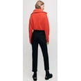 thumbnail image 3 of Maje BLACK Women's Palma Step Hem Pants, US 36, 3 of 4