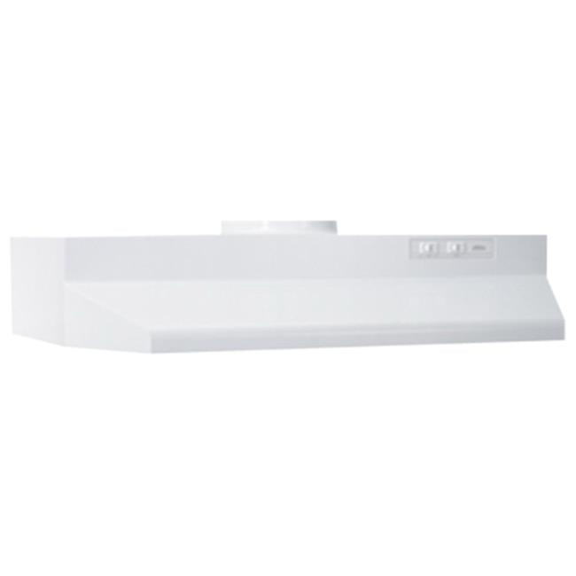 broan 42 inch range hood white