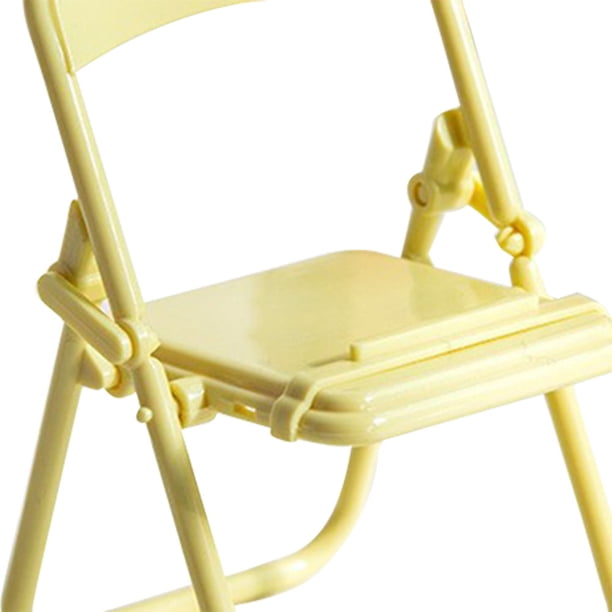 Titular De Móvil Mini soporte para tableta móvil, silla plegable creativa, mesa, soporte para teléfono móvil de escritorio Likrtyny Libre de BPA