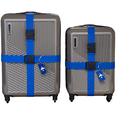 thumbnail image 3 of 8 Pack Luggage Set, 4 Pack Straps and 4 Pack ID Tags, Adjustable Heavy-Duty 79" Secure Travel Suitcase Belts, 3 of 4