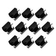 thumbnail image 2 of SHISUYAN 10pcs Car Rain Gutter Buckle Window Wind Rain Deflector Channel Clip Automotive Accessory Retaining Window Clip Vehicle Supply, 2 of 9