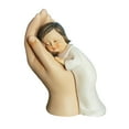 thumbnail image 1 of DOLITY Baby Figurine Art Crafts Cute Tabletop Ornament for Shelf Bookcase Fireplace, 1 of 7