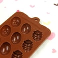 thumbnail image 4 of Moldes De Silicona Para Huevos De Pascua Con 15 Agujeros, Moldes Para Pasteles, Utensilios De Cocina Duraderos No Tóxicos Para Gelatina Y Chocolate Yuarrent HA034568-00, 4 of 6