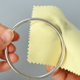 thumbnail image 4 of Cyenie D Silver Polishing Cloth D, Sunshine Polishing Cloths Pack for Silver Gold Brass and Copper Jewellery Polishing Cloths to Keep The of Your Jewellery, 4 of 9