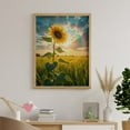 thumbnail image 6 of Diamond Art Kits for Adults - Sunflower Field Rainbow Sunset 5d Diamond Painting for Adults, Diamond Art for Adults Beginners, Frameless Diamond Painting Kits for Adults for Home Wall Decor, 6 of 7