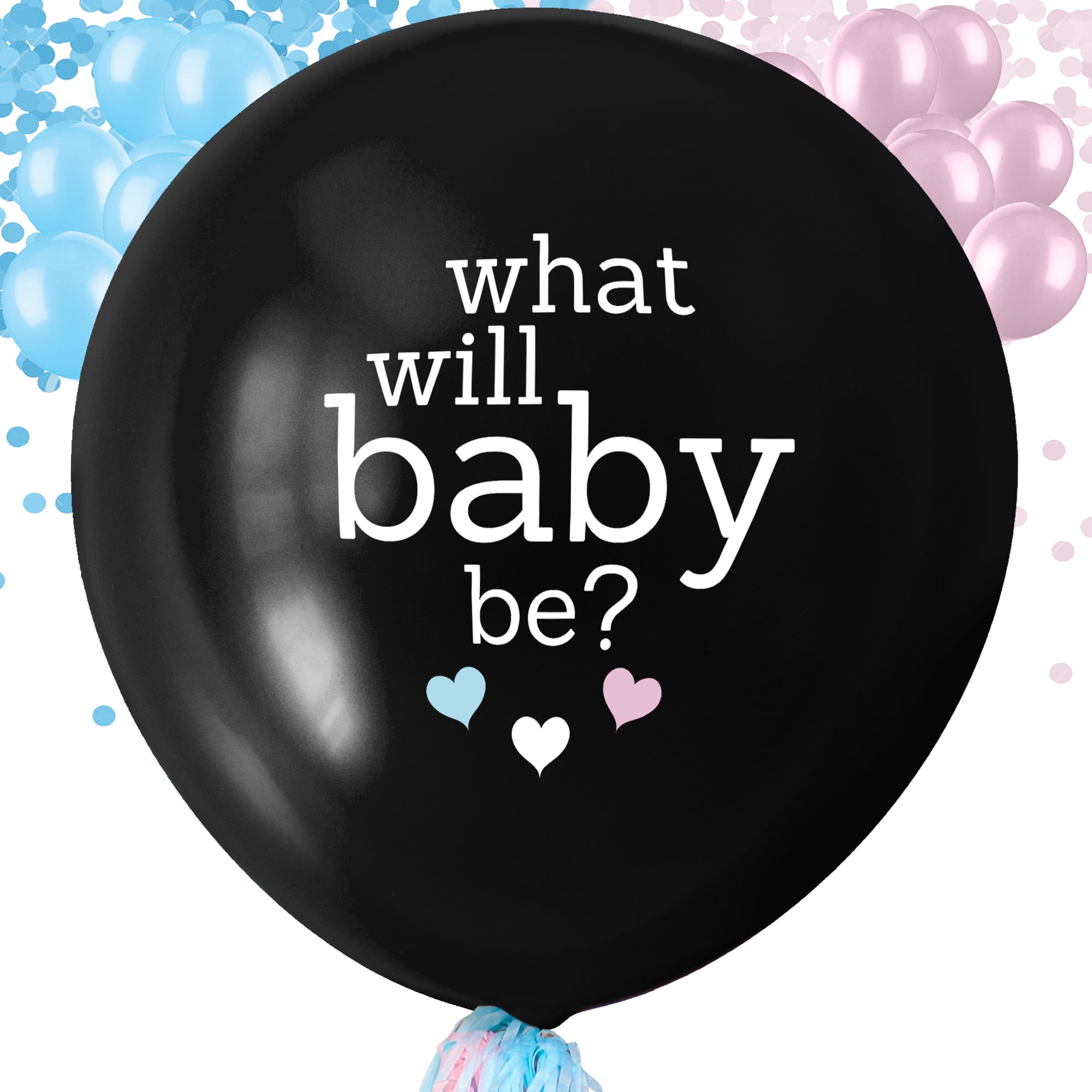 OH BABY Baby Shower Party Supplies Gender Reveal Confetti Balloons About to Pop 