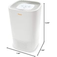 thumbnail image 6 of EE-5067 Purifier with True HEPA Filter and Light for 250 Sq Ft Rooms, 6 of 6