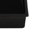 thumbnail image 5 of Ruvati 27in Fireclay Undermount / Drop-in Topmount Kitchen Sink Single BowlBlack, 5 of 6