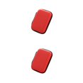 thumbnail image 1 of Seitruly Estuches Mini auriculares portátiles duros Cable USB Organizador de monedas Bolsas de almacenamiento Estuche para tarjetas Monedero Rojo 2piezas, 1 of 6