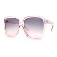 thumbnail image 2 of Oversized Retro Mod Thin Plastic Womens Butterfly Sunglasses Pink Black Pink, 2 of 4