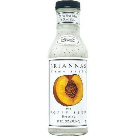 Brianna's poppy seed dressing, 12 oz (pack of 6) (Best Poppy Seed Salad Dressing)