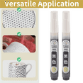 thumbnail image 5 of 4 Pcs Underglaze Pen Underglaze for Ceramics Ceramic Writing Pen Underglaze Permanent Porcelain Colored Pen (Black), 5 of 8