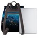 thumbnail image 3 of Fotbe Planet Earth Mochila Bolso con Estampado para Mujer, Mochila Antirrobo de Nylon Impermeable, Bolsa Ligera de Hombro, 3 of 4