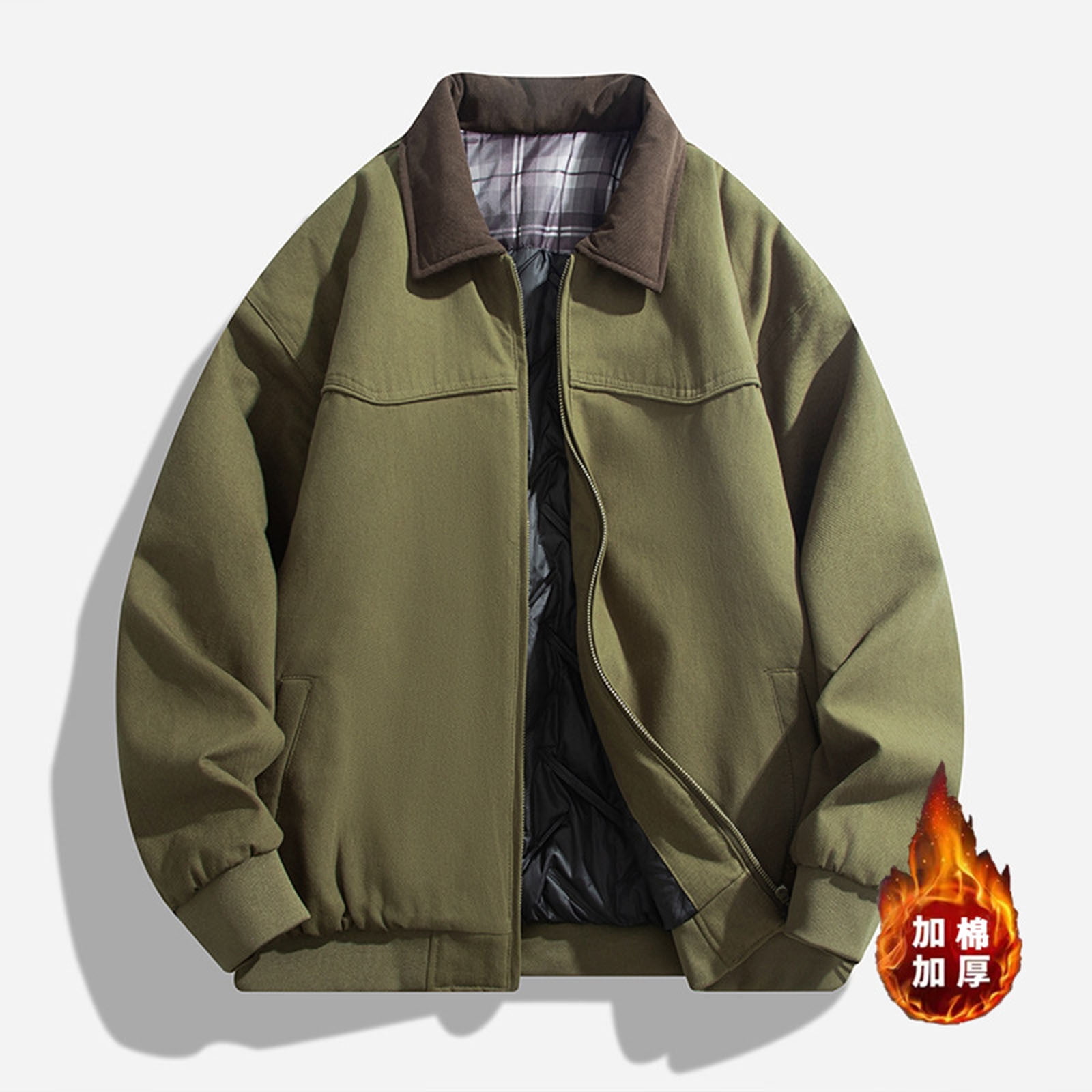 Bass Creek Outfitters Hi-Vis Insulated Safety Work Jacket