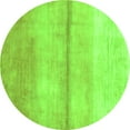 thumbnail image 1 of Ahgly Company Indoor Round Abstract Green Contemporary Area Rugs, 6' Round, 1 of 1