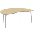 thumbnail image 1 of ECR4Kids 48" Kidney Contour Adjustable Activity Table, Maple/Maple, 1 of 4
