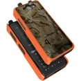 thumbnail image 5 of Case with Stand for Sonim XP5plus, Nakedcellphone [Hunter Camouflage] Slim Hard Phone Cover with Kickstand for Sonim XP5 Plus (XP5900) - Orange Camo, 5 of 7
