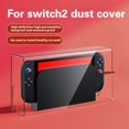 thumbnail image 3 of Meraviglioso Clear Dust Cover for Switch 2 Game Console, Acrylic Dustproof Protective Case, Waterproof & Anti Scratch, Easy Access & Wiring, 3 of 8