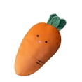 thumbnail image 2 of Muñeco de peluche de zanahoria, suave, , cómodo, creativo, ligero, ideal para abrazar. Cojín decorativo para adultos, adolescentes, niños y, 2 of 9