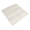 thumbnail image 3 of 24 unids cuadrado de satén servilleta 17x17 pulgadas suave brillante delicado servilletas mesa para bodas ceremonias del partido blanco, 3 of 8