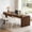 Brown, variant on Fnova 78.7" Modern Farmhouse Dining Table, Extra Long Wooden Kitchen Table, Easy Assembly, Seats 4-6 for Dining Room & Kitchen, Living Room