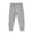 01-Light Gray, variant on YAYUBA Unisex Toddler Jogger Pants Kids Cotton Elastic Waist Winter Baby Sweatpants Pants, Pink, 6-12 Months