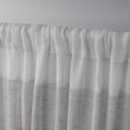 thumbnail image 4 of Exclusive Home Bern Stripe Light Filtering Semi-Sheer Rod Pocket Curtain Panel Pair, 54"x96", Cafe, 4 of 6
