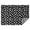 Black White Skull, variant on Black White Skull Pattern Rectangle Tablecloth 60"x84",Waterproof Polyester Rectangle Table Cloth, Wipeable Spillproof Polyester Tablecloth for Dining, Camping, Indoor and Outdoor